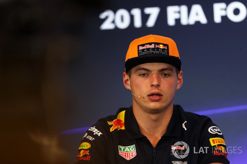 Max Verstappen, Red Bull Racing in the Press Conference