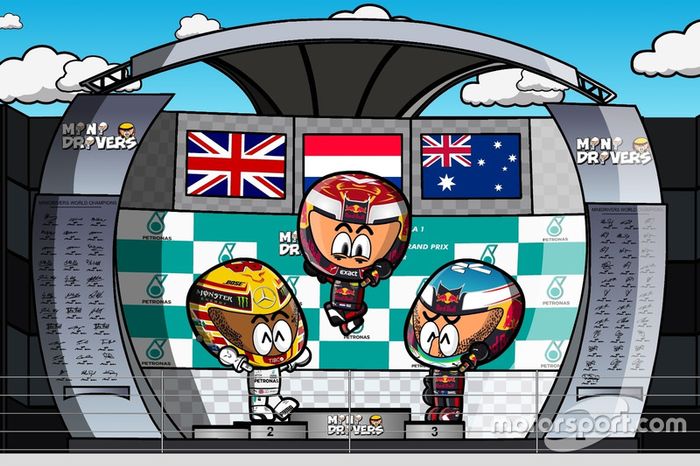 El GP de Malasia 2017 de F1 según Los MiniDrivers