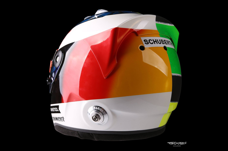 Casque de Mick Schumacher