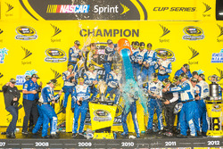 Jimmie Johnson, Hendrick Motorsports Chevrolet, vainqueur de la course et champion 2016