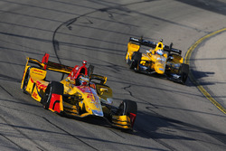Ryan Hunter-Reay, Andretti Autosport Honda, Graham Rahal, Rahal Letterman Lanigan Racing Honda