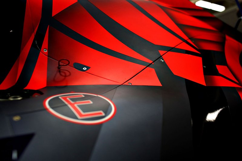 Détail de la livrée de la Red Bull Racing RB15