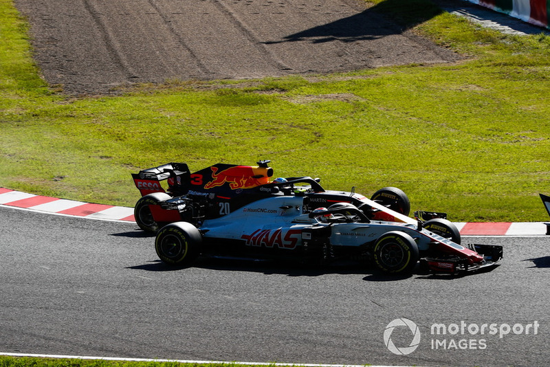 Кевін Магнуссен, Haas F1 Team VF-18, Даніель Ріккардо, Red Bull Racing RB14