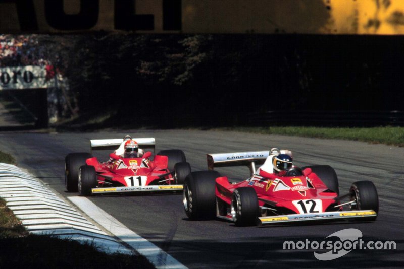 11: Niki Lauda & Carlos Reutemann (Ferrari)