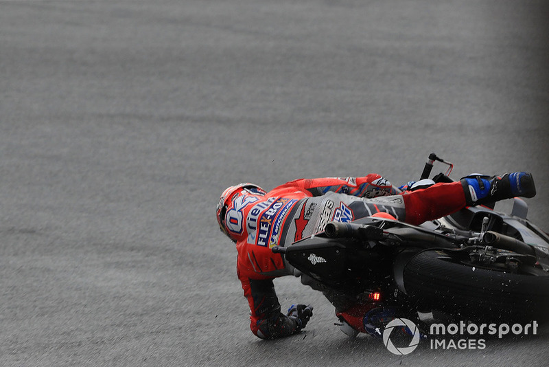Аварія Андреа Довіціозо, Ducati Team