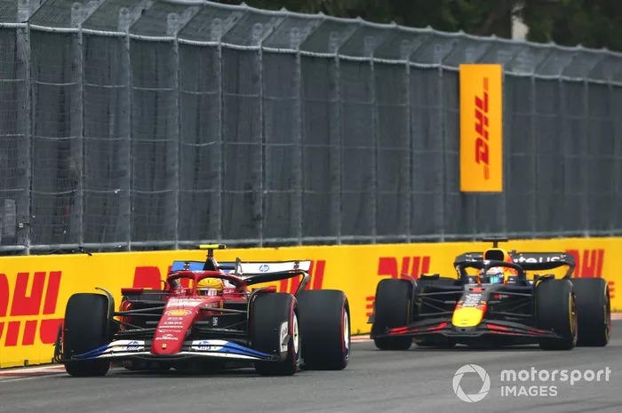 Lewis Hamilton, Ferrari, Max Verstappen, Red Bull Racing