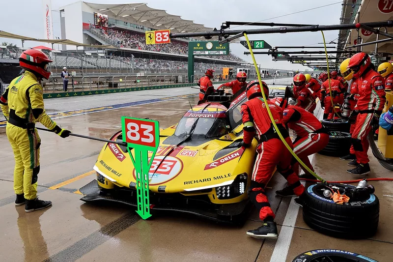 #Ferrari 499P AF Corse n°83 : Robert Kubica, Yifei Ye, Philip Hanson