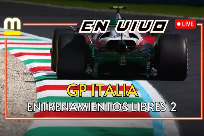 Entrenamientos libres 2 GP Italia F1 2025 EN VIVO 