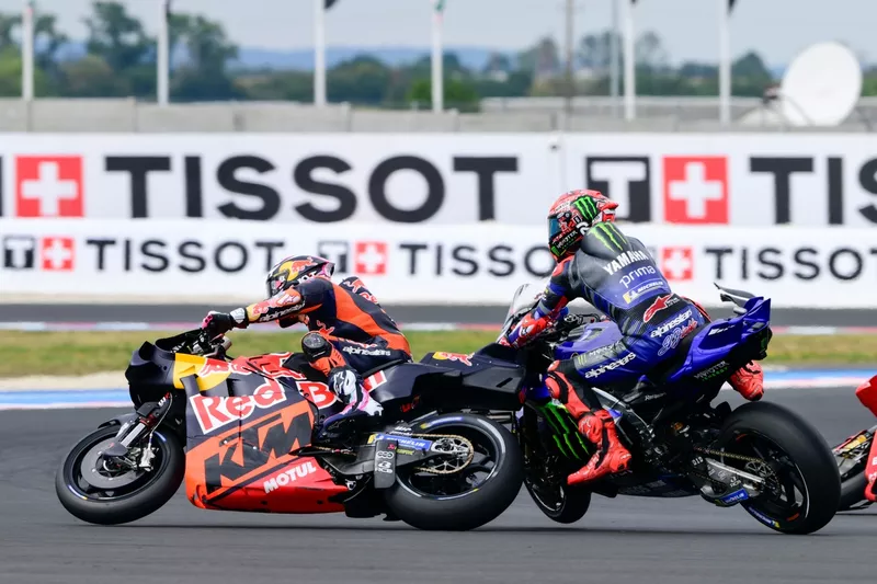 Fabio Quartararo, Yamaha Factory Racing, Enea Bastianini, Red Bull KTM Tech 3