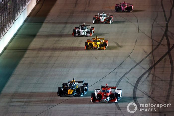 Patricio O'Ward, Arrow McLaren SP ChevroletMarcus Ericsson, Chip Ganassi Racing Honda