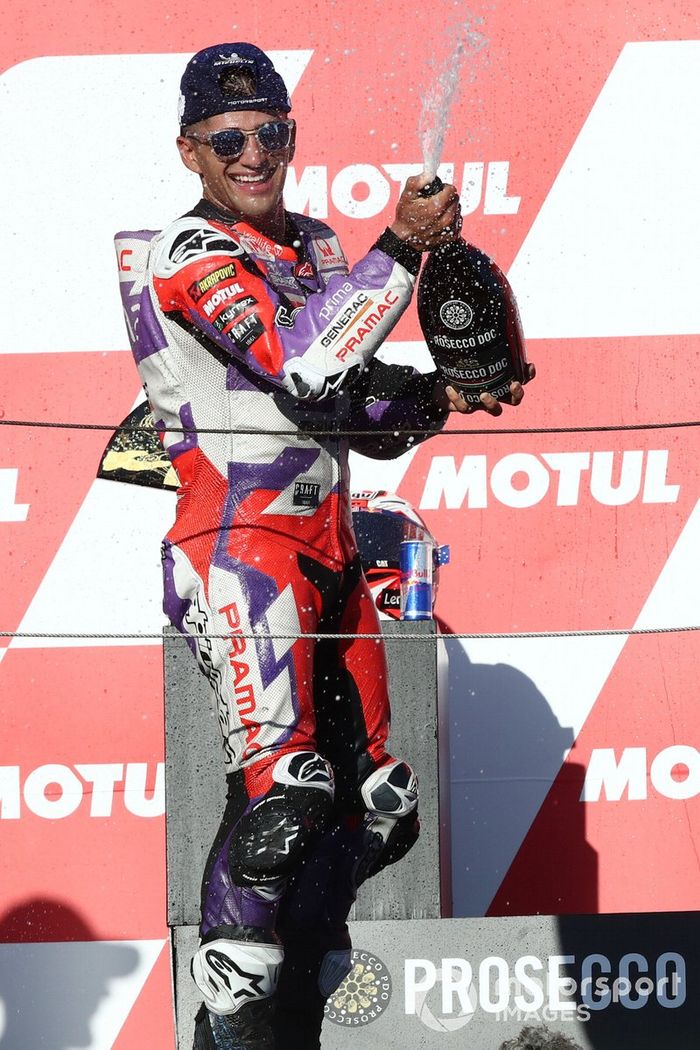 Podio: tercer lugar Jorge Martín, Pramac Racing