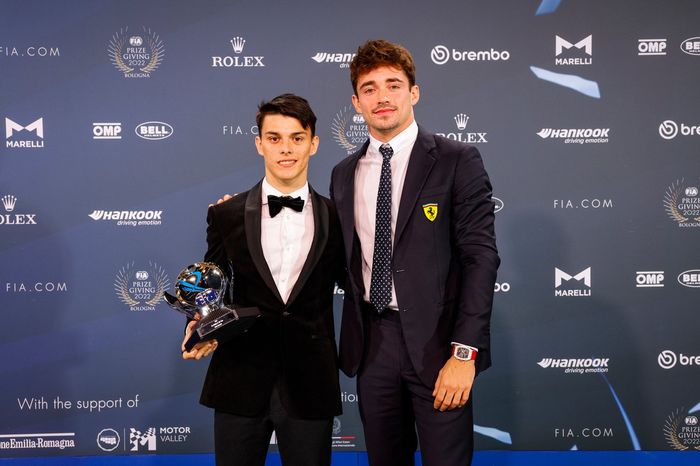 Charles Leclerc, Zane Maloney Zane, Novato del año de la FIA