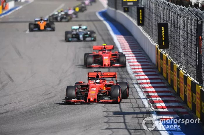 Sebastian Vettel, Ferrari SF90, Charles Leclerc, Ferrari SF90