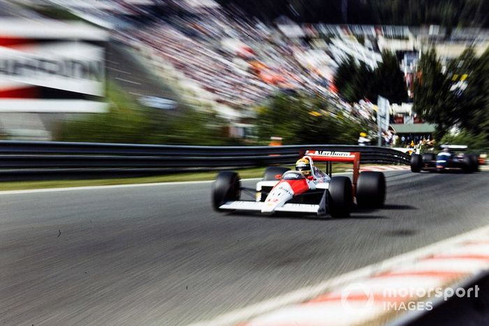 Vueltas lideradas: Ayrton Senna 36%