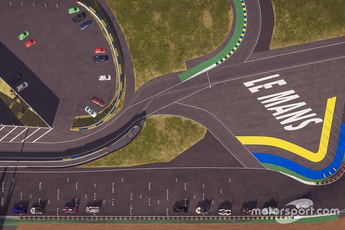 Vista aérea del circuito