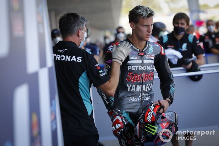 Ganador de la pole Fabio Quartararo, Petronas Yamaha SRT