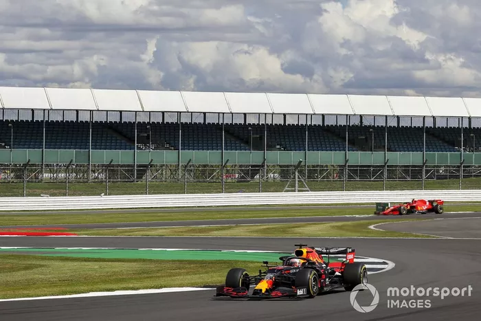Max Verstappen, Red Bull Racing RB16, Charles Leclerc, Ferrari SF1000