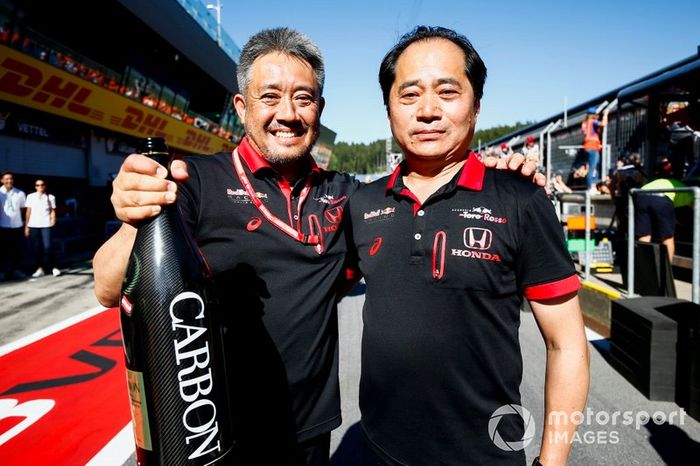 Masashi Yamamoto, Honda Motorsport, e Toyoharu Tanabe, Honda