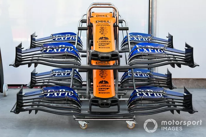 McLaren MCL34: Frontflügel