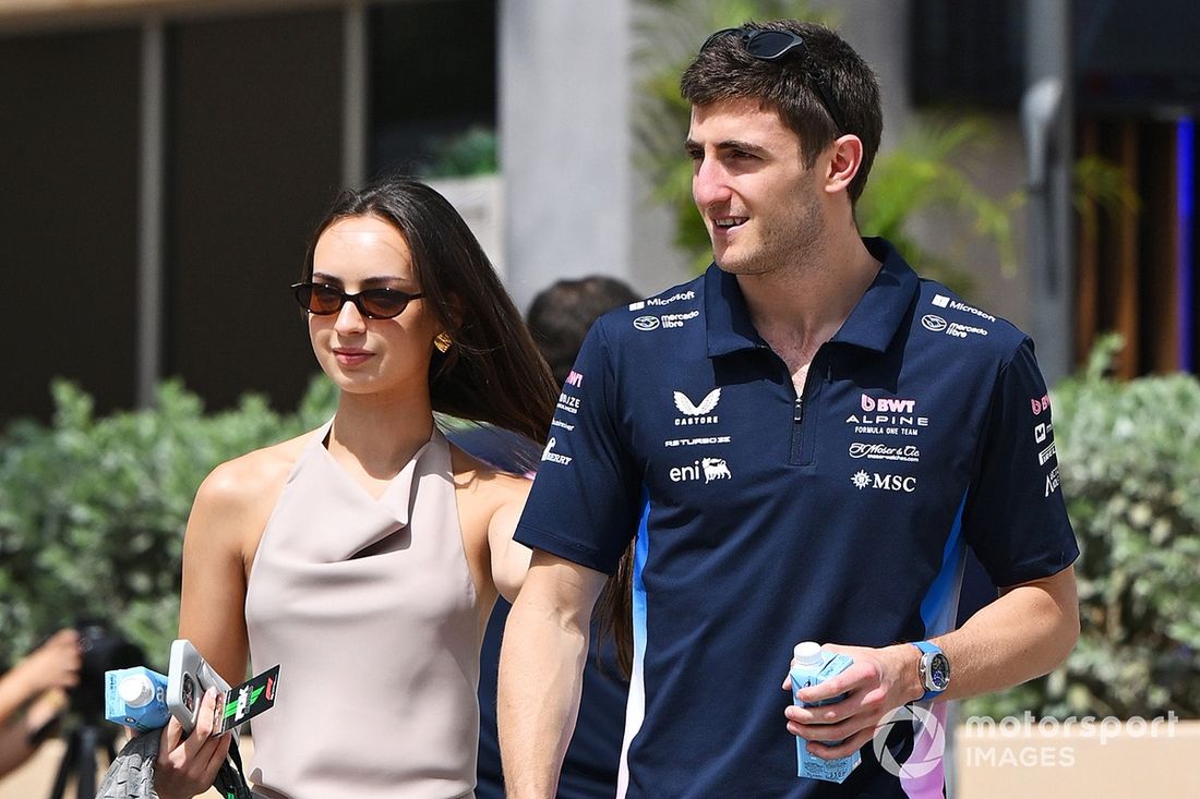 Jack Doohan, Alpine ze swoją dziewczyną Ebony Zippora