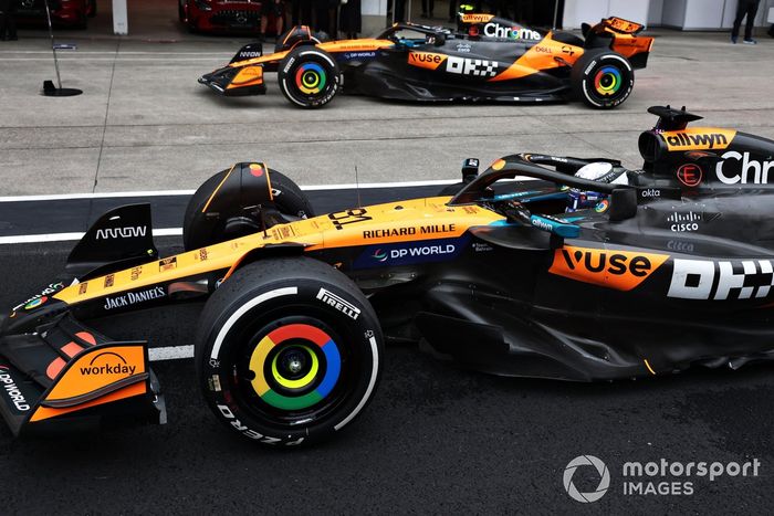 Lando Norris, McLaren, Oscar Piastri