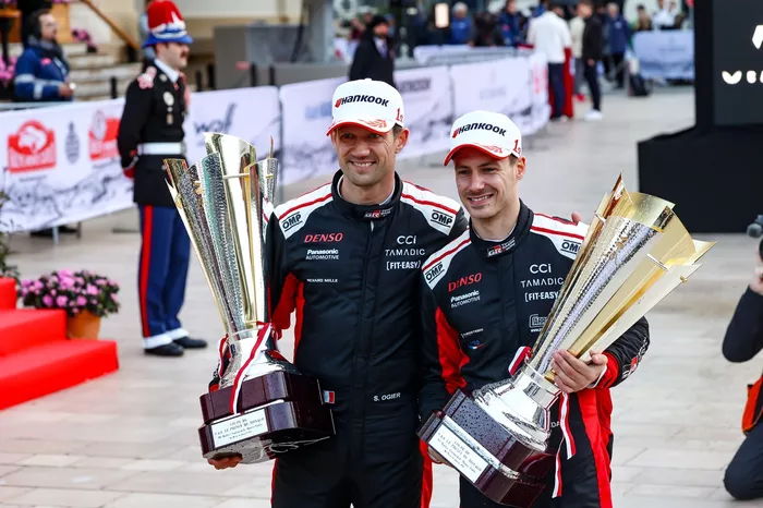 Winner Sébastien Ogier, Vincent Landais, Toyota Gazoo Racing WRT Toyota GR Yaris Rally1