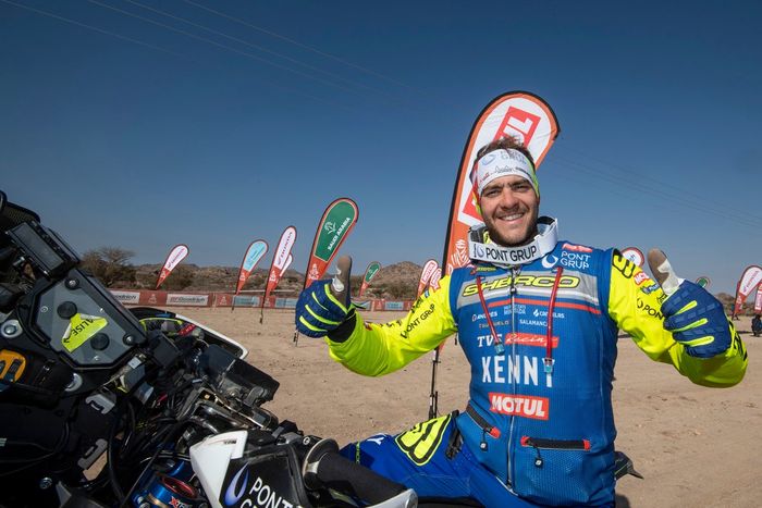 #15 Sherco TVS Rally Factory: Lorenzo Santolino