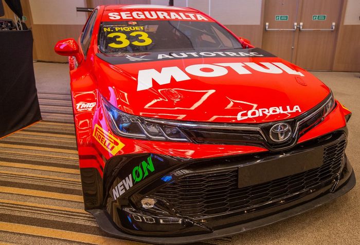 Apresentação de Nelsinho Piquet na equipe TMG Racing