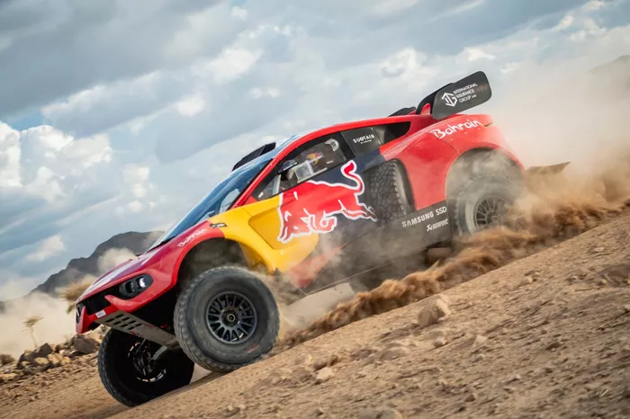 #211 Bahrain Raid Xtreme Prodrive: Sebastien Loeb, Fabian Lurquin