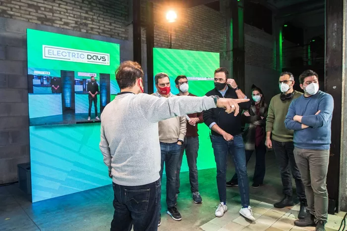 Bastidores del primer evento Electric Days Digital en Estados Unidos.