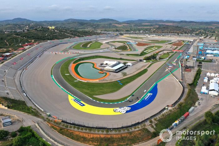 Imagen aérea del circuito Ricardo Tormo de Cheste