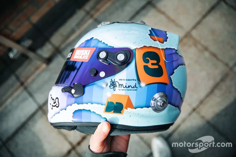 Le nouveau casque de Daniel Ricciardo, McLaren