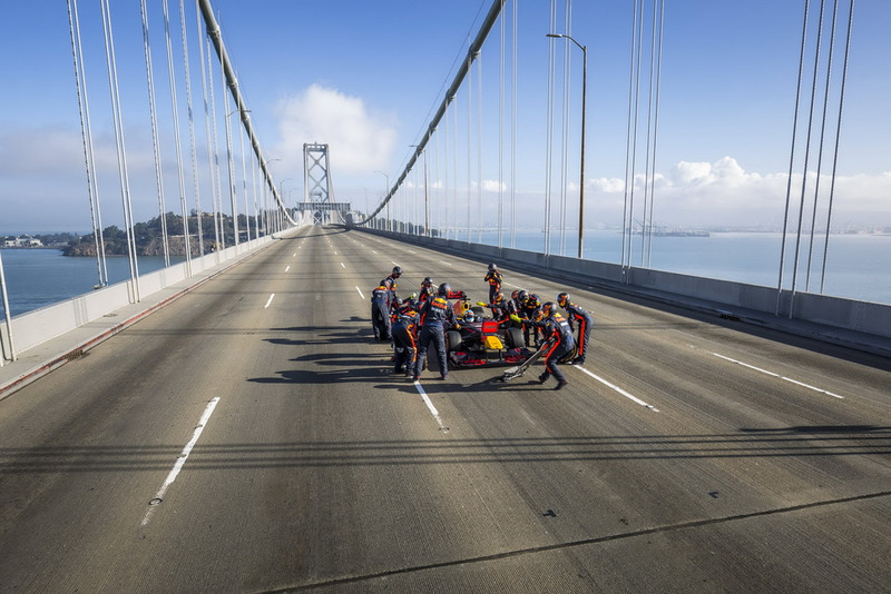 Daniel Ricciardo, Red Bull Racing in San Francisco