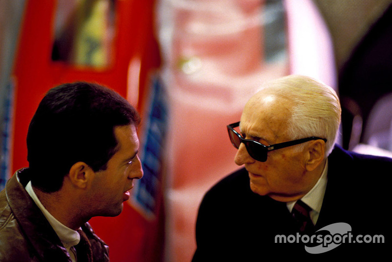 Enzo Ferrari ve Figlio Piero