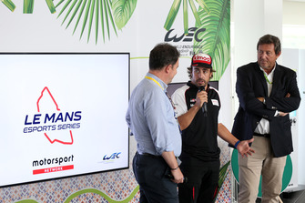 Le Mans eSports presentation with Fernando Alonso