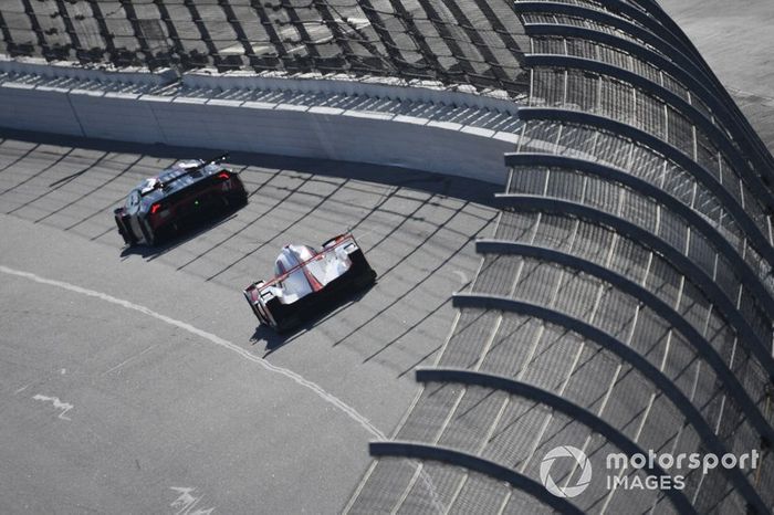 #47 Precision Performance Motorsports Lamborghini Huracan GT3, GTD: Brandon Gdovic, Eric Lux ,#7 Acura Team Penske Acura DPi, DPi: Helio Castroneves, Ricky Taylor, Alexander Rossi