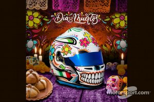 Casco de Daniel Suárez