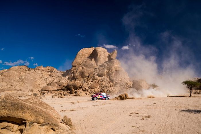 #300 Toyota Gazoo Racing: Nasser Al-Attiyah, Matthieu Baumel