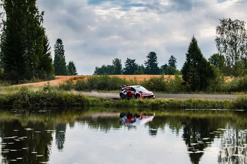 Oliver Solberg, Elliott Edmondson, Toyota Gazoo Racing WRT Toyota GR Yaris Rally1