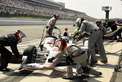 Will Power, Team Penske Chevrolet pit stop