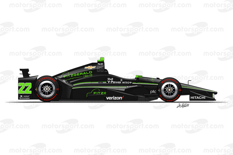 #22 - Juan Pablo Montoya, Team Penske Chevrolet