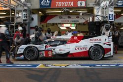 #9 Toyota Gazoo Racing Toyota TS050 Hybrid: Jose Maria Lopez, Yuji Kunimoto, Nicolas Lapierre