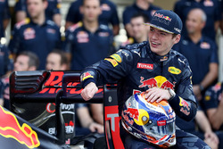 Max Verstappen, Red Bull Racing lors d'une photo d'équipe