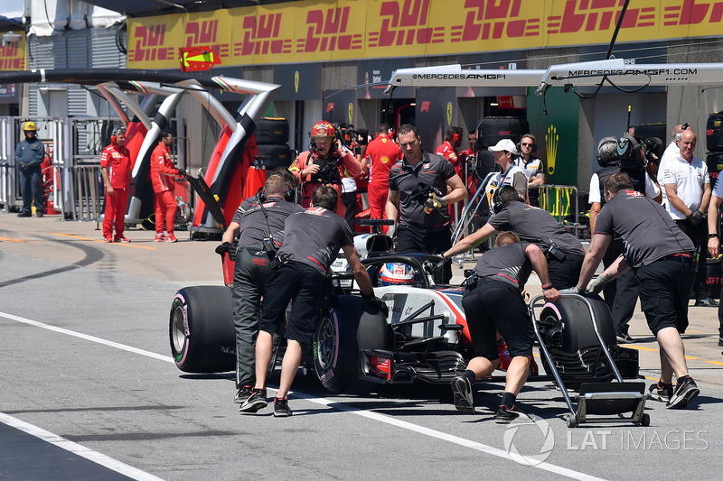 Romain Grosjean, Haas F1 Team VF-18