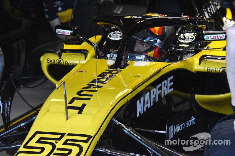 Detalle del chasis Renault Sport F1 Team RS18