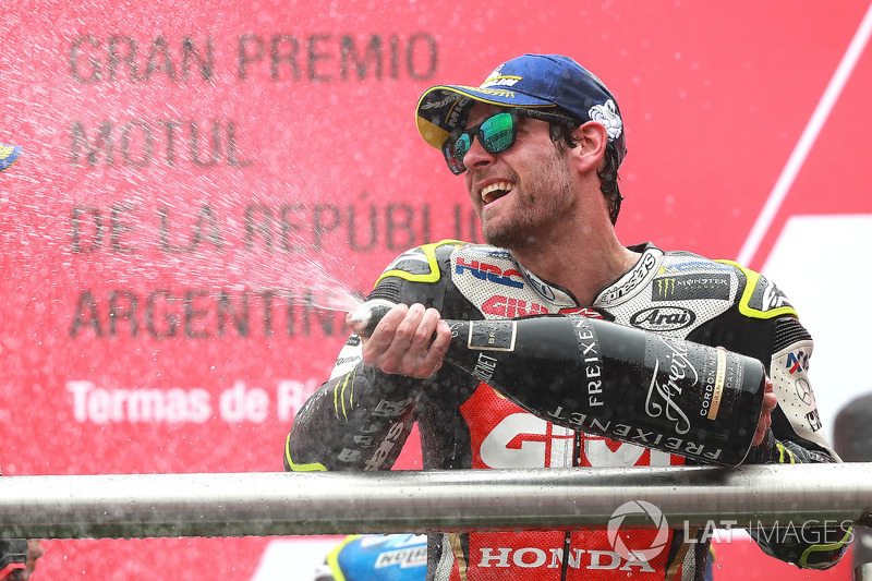 Race winner Cal Crutchlow, Team LCR Honda