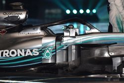 Mercedes AMG F1 W09, detalle del halo