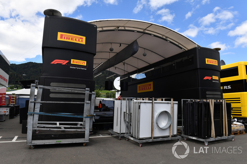 Motorhome Pirelli in costruzione