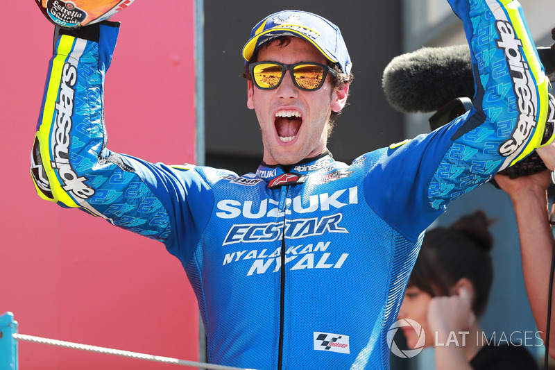 Podio: Alex Rins, Team Suzuki MotoGP