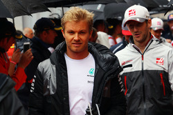 Nico Rosberg, Mercedes AMG F1 on the drivers parade